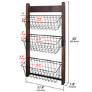 3 Tier Wall Mount Fruit Basket