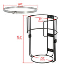 Vertical Basketball Storage Rack- 2 Ball Holder