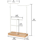 4 Tier White Jewelry Display Organizer