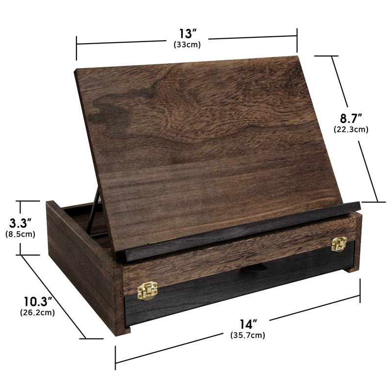 Rustic Wood Portable Table Easel