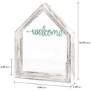 Rustic White Wall Terranium Plant Holder
