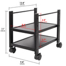 2 Tier Computer Tower Stand
