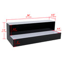 2 Step LED Lighted Liquor Bottle Holder, 24 Inches