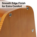Wooden Ergonomic Double Step Foot Rest
