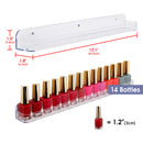 Wall Mount Acrylic Nail plish Organizer - Set of 3 Shelf
