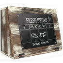 Bread Storage Container Box with Chalkboard