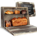 Bread Storage Container Box with Chalkboard