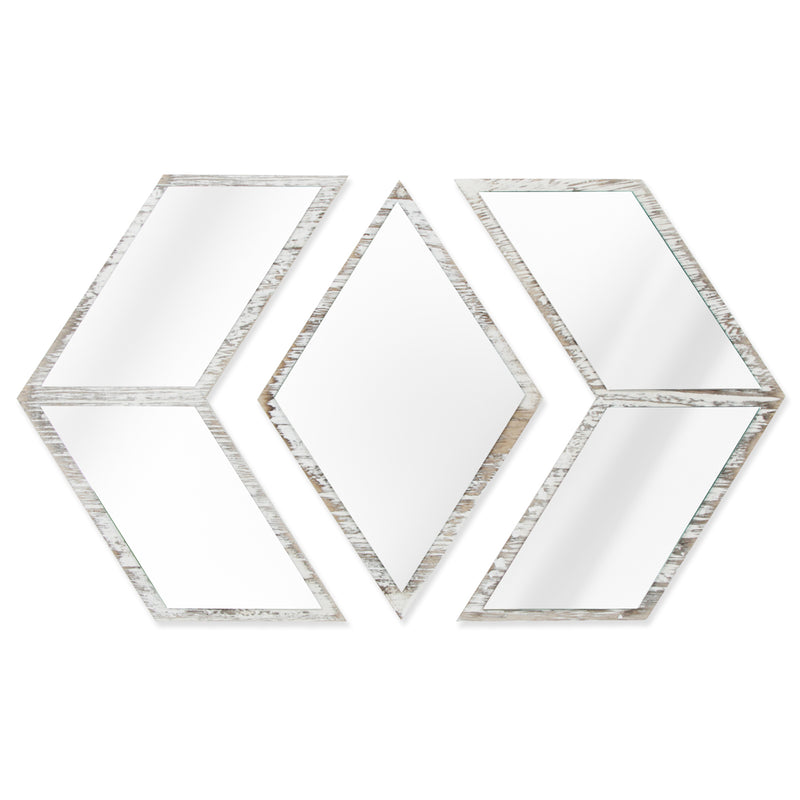 Boho Wall Mount Decorative Mirror Set