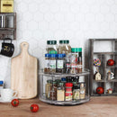 2 Tier Lazy Susan Turntable Cabinet Organizer
