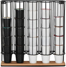 Wall Mount K-Cup Coffee Pod Holder with 5 Comparments