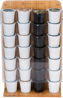Wall Mount K Cup Coffee Dispenser Organizer with Magnet