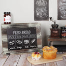 Bread Storage Container Box with Chalkboard