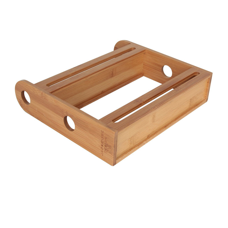 2 Tier Bamboo Spice Bottle Rack – J JACKCUBE DESIGN