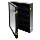 20 Baseball Leather Display Case Cabinet Wall Rack Holder