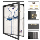 Lockable Jersey Display Shadow Box Case (Black)