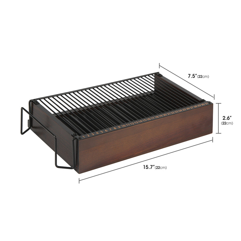 Monthly Office Desktop Bill & Mail Organizer (31 Sections)