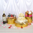 Gold Cake Display Stand Tray -(12 inches)