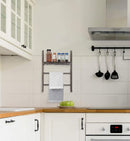 Wall Mount Towel Rack with Shelf