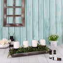 Votive Candle Holder Ceterpiece with 4 Glass Candle Inserts