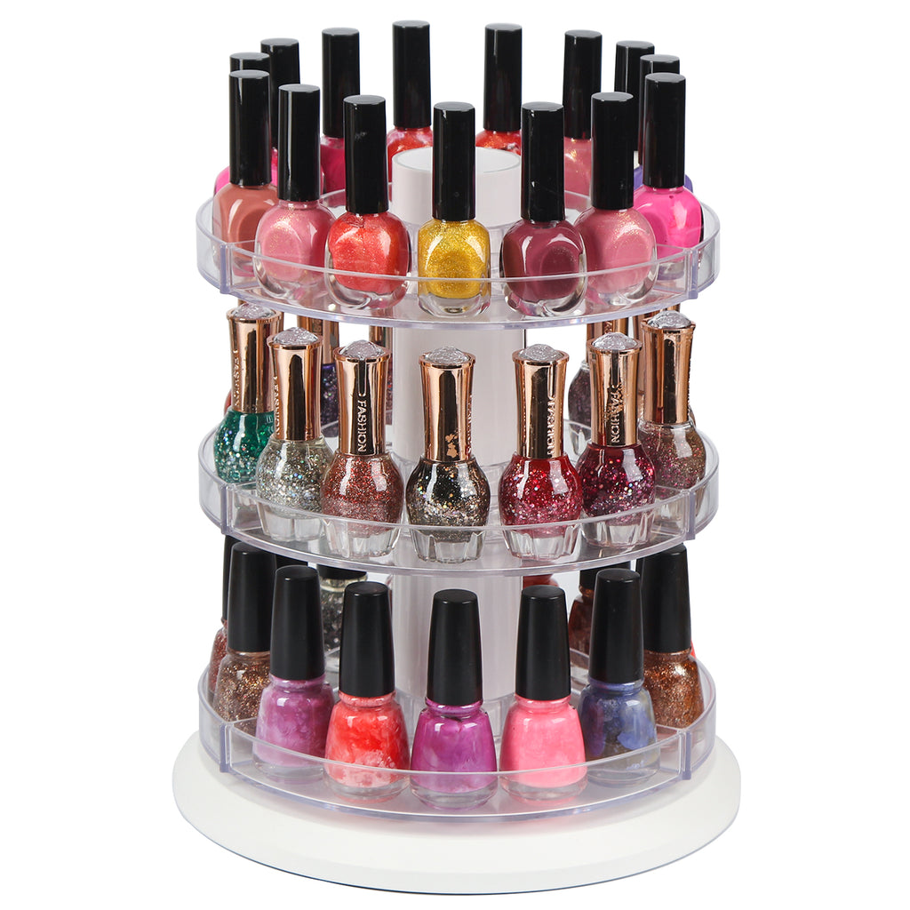 Double Sided Freestanding Nail Polish Display Stands - Organize and  Showcase Your Nail Polish Collection | UniqueKiosk