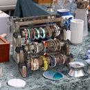 4 Tier Rustic Wood Bracelet Display Stand