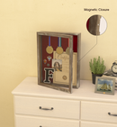 Shadow Box Display Case with Linen Back (Large)
