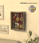 Shadow Box Display Case with Linen Back (Small)