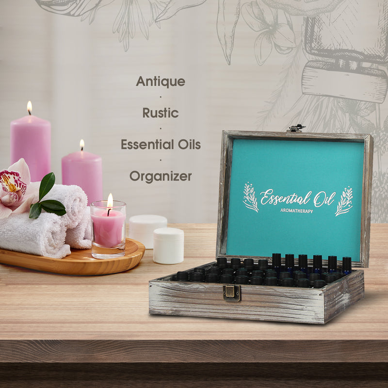 Essential Oil Storage Boc Organizer with 70 Slots