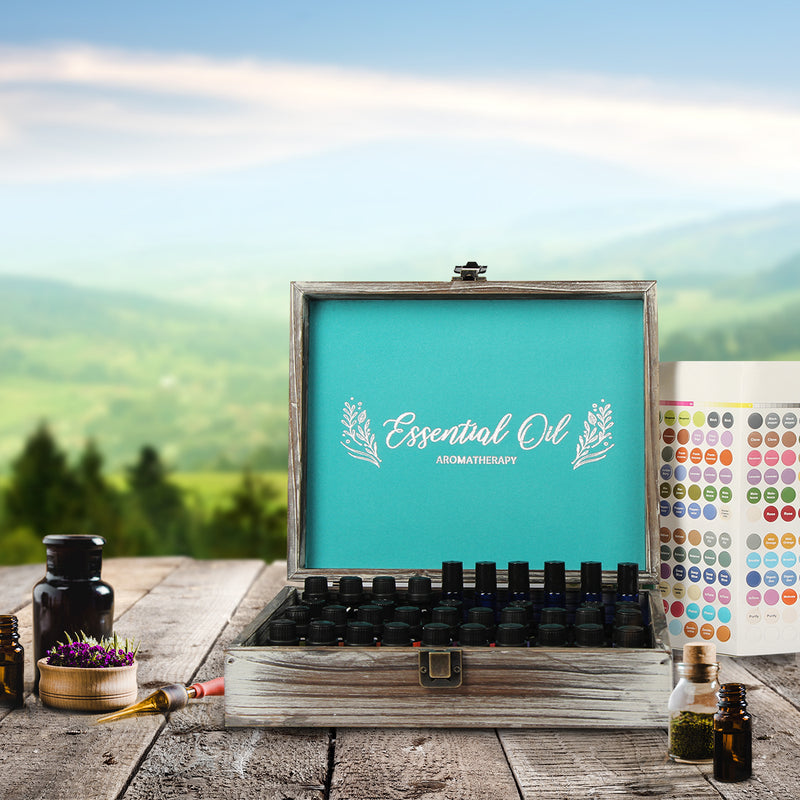 Essential Oil Storage Boc Organizer with 70 Slots