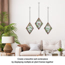 Diamond Frame Hanging Airplant Holder