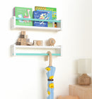 Set of 2 Floating Ledge Shelf for Kids Nursery