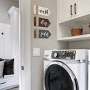 Set of 3 Laundry Room Décor Home Vintage Wall Art