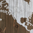 World Push Pin Travel Map for Wall with 20 Pins