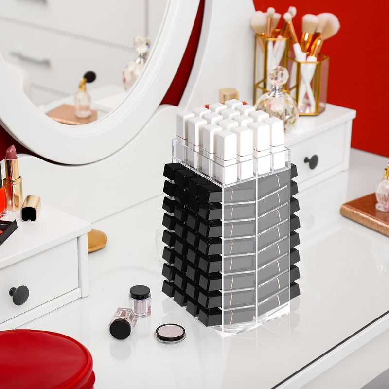 360 Rotating Lipstick Display Storage Carousel