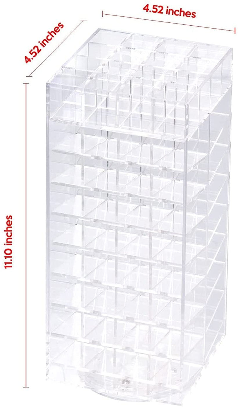 360 Rotating Lipstick Display Storage Carousel