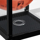 Basketball Display Case with Metal Mesh Base