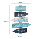 Wooden Wall Mount Home Décor Art Sign