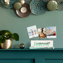 Multi-photo Gallery Display Holder with 3 Wire Clips