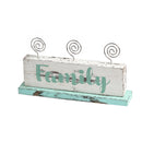 Multi-photo Gallery Display Holder with 3 Wire Clips