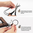 Set of 2 Triangle Frame Hanging Airplant Holder