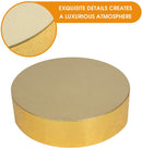 Set of 3 Gold Cake Display Stand Tray - (8inch, 10inch, 12inch)