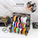 4 Tier Rustic Wood Bracelet Display Stand