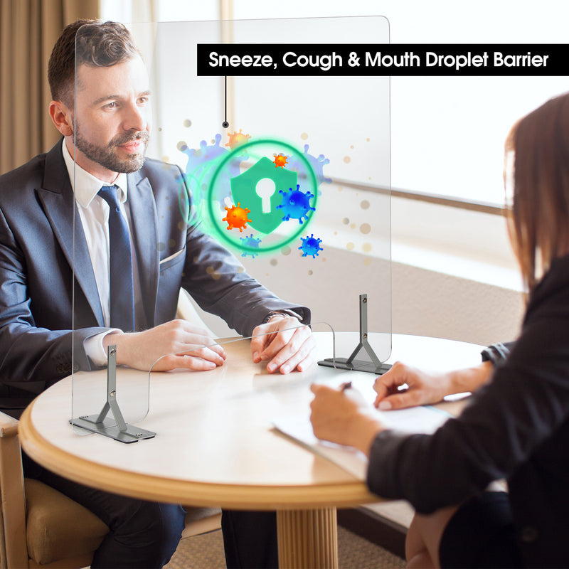 Plexiglass Snezeze Guard for Countertop