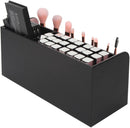 Black Makeup Organizer with Pink Pearls