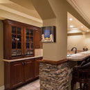 Rustic Wood Wine Cork Shadow Box Holder Frame