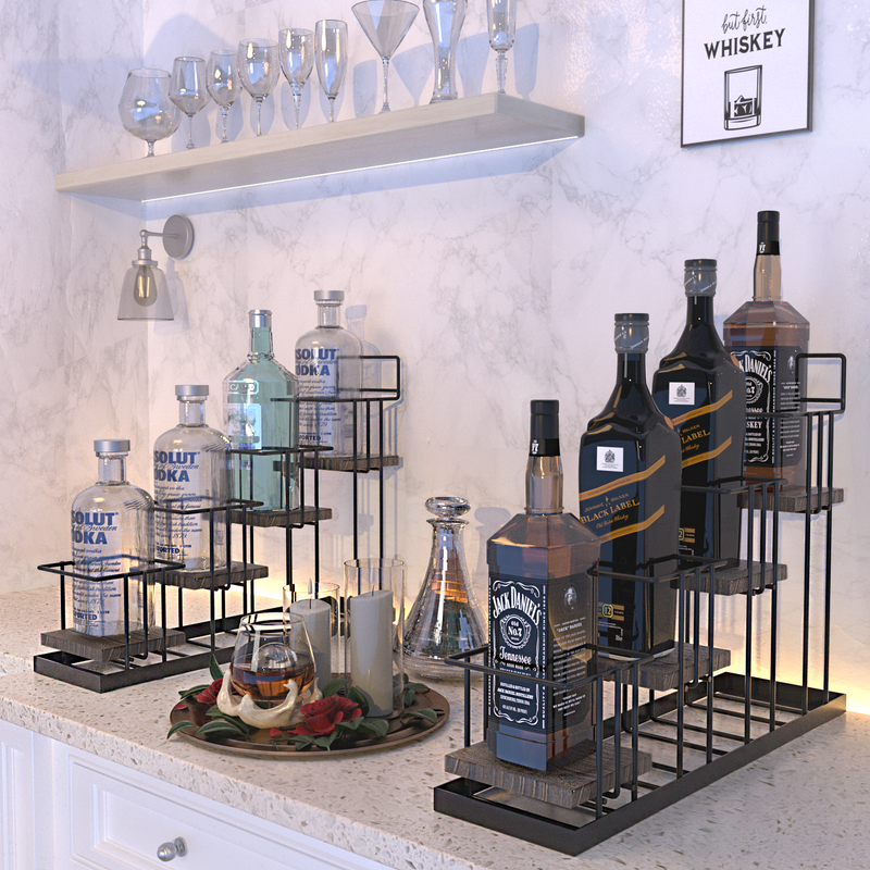 4 tier hotsell wine rack