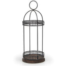 Decorative Metal LED Candle Lantern (Cage Shape)