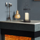 Decorative Metal LED Candle Lantern (Cage Shape)