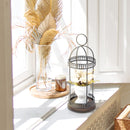 Decorative Metal LED Candle Lantern (Cage Shape)