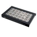 40 Compartments Jewelry Display Storage Box with Acrylic Cover